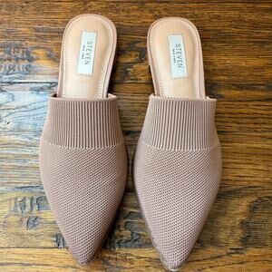 Steven New York Valdez Knit Mule in Camel Size 7M
